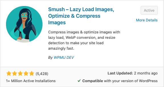 Smush Images Optimization